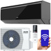 KLIMATYZATOR ŚCIENNY AUX C-SMART ONYX 5,4 kW WiFi LUSTRZANY PANEL NAWIEW 4D