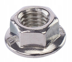 NAKRĘTKA KOŁNIERZOWA STAL NIERDZEWNA ZĄBKOWANA FOTOWOLTAIKA A2 M10 - 10 szt