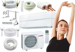  KLIMATYZACJA MITSUBISHI DIAMOND BIAŁA 5 kW 50m2 