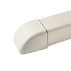 ZAKOŃCZENIE KORYTKA INSTALACYJNEGO KLIMATYZACJI KOŚĆ SŁONIOWA 80x60 MM