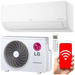 KLIMATYZATOR ŚCIENNY LG STANDARD 2 2,5kW WiFi COMFORT AIR NAWIEW 4D - 2szt
