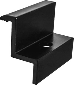 KLEMA KOŃCOWA MONTAŻOWA CZARNA FOTOWOLTAIKA pod panel 30 mm - 2 szt.