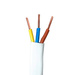 PRZEWÓD INSTALACYJNY KABEL PRĄDOWY BIAŁY 450/750V YDYp 3 x 2,5mm2 50m