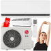 KLIMATYZATOR ŚCIENNY LG DUALCOOL AI SOFT AIR DELUXE 3,5kW GRZANIE