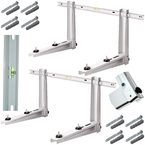 WSPORNIK UCHWYT MONTAŻOWY KLIMATYZATORA Z POPRZECZKĄ 200 KG HL-550 - 2 szt.