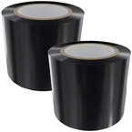 TAŚMA IZOLACYJNA PCV CZARNA DO CHŁODNICTWA MOCNA GRUBA 48mm/26m - 2 sztuki