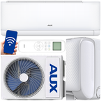 KLIMATYZATOR ŚCIENNY AUX Q-SMART ECO 2,7 kW WiFi GRZANIE LAMPA UV CICHY