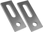 ADAPTER MONTAŻOWY DO SZYN PROFILI PŁYTKA Z OTWORAMI A2 80x30x5mm - 2 szt.