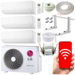 KLIMATYZACJA LG DELUXE MULTI SPLIT 3x2kW