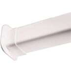 ROZETA  KORYTKA INSTALACYJNEGO KLIMATYZACJI TYP 08 BIAŁA 80x60 MM