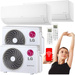 KLIMATYZATOR ŚCIENNY LG STANDARD 2 3,5kW WiFi COMFORT AIR NAWIEW 4D - 2szt 