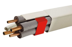 ZAKOŃCZENIE KORYTKA INSTALACYJNEGO KLIMATYZACJI TYP 06 BIAŁE 60X45 MM