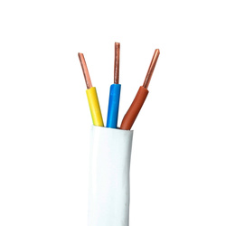 PRZEWÓD INSTALACYJNY KABEL PRĄDOWY BIAŁY 450/750V YDYp 3 x 2,5mm2 50m