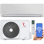 KLIMATYZATOR ŚCIENNY ROTENSO ELIS SILVER 2,6kW WiFi CICHY NAWIEW 4D GRZANIE