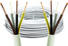 KABEL PRZEWÓD ELEKTRYCZNY OWY 4x1 mm2 500V - 1 mb 