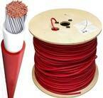 KABEL PRZEWÓD SOLARNY CZERWONY FOTOWOLTAIKA 1mb