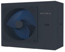 POMPA CIEPŁA SEVRA ECO HEAT SPLIT ONYX 8kW OGRZEWANIE DOMU I WODY UŻYTKOWEJ