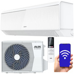 KLIMATYZATOR ŚCIENNY AUX C-SMART PREMIUM CRYSTAL 2,7 kW WiFi NAWIEW 4D