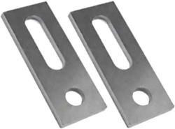 ADAPTER MONTAŻOWY DO SZYN PROFILI PŁYTKA Z OTWORAMI A2 80x30x5mm - 2 szt.