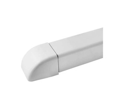 ZAKOŃCZENIE KORYTKA INSTALACYJNEGO KLIMATYZACJI TYP 06 BIAŁE 60X45 MM
