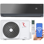 KLIMATYZATOR ŚCIENNY ROTENSO ELIS 3,4kW WiFi LED CICHY NAWIEW 4D GRZANIE