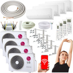 KLIMATYZATOR ŚCIENNY LG STANDARD 2 WiFi 2,5kW ZESTAW DO MONTAŻU 3MB - 4 szt