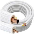 RURA MIEDZIANA W OTULINIE PREMIUM DO KLIMATYZACJI 1/4 i 3/8 CALA - 2 x 1 m