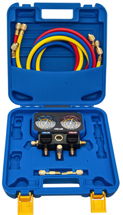 ZESTAW PODWÓJNYCH MANOMETRÓW ANALOG VRM2-B-0801