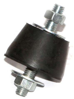 PODKŁADKA ANTYWIBRACYJNA DO KLIMATYZACJI AMORTYZATOR 40mm x 25mm 4 sztuki