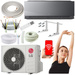 KLIMATYZACJA LG ARTLCOOL AI SOFT AIR MIRROR 3,5kW ZESTAW MONTAŻOWY 3MB