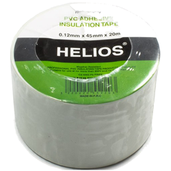 TAŚMA IZOLACYJNA HELIOS ZIELONA PCV 0.12mm x 45mm x 20m SAMOPRZYLEPNA