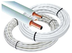 RURA MIEDZIANA W OTULINIE PREMIUM DO KLIMATYZACJI 1/4 i 3/8 CALA - 2 x 3 m