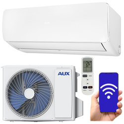 KLIMATYZATOR ŚCIENNY AUX FREEDOM PLUS 5,1 kW WiFi STERYLIZACJA LED UV 50m2