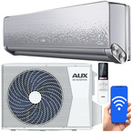 KLIMATYZATOR ŚCIENNY AUX C-PRO GREY 3,5 kW WiFi GRZANIE INTELIGENTNY NAWIEW