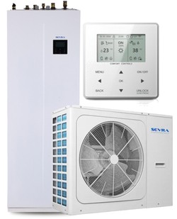 POMPA CIEPŁA SEVRA ECOS HEAT SPLIT 14,5kW ZASOBNIK 240L